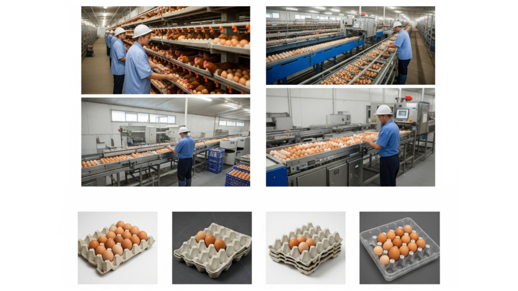 How Bulk Egg Tray Supply Supports Poultry Farms: A Backbone of Safe & Sustainable Egg Handling