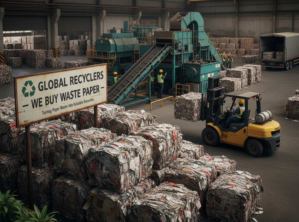 Waste Paper Buyer: Turning Paper Waste into Valuable Resources veena egg tray