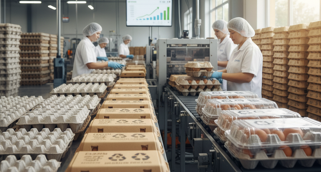 The Practical Shift to Recyclable Egg Packing