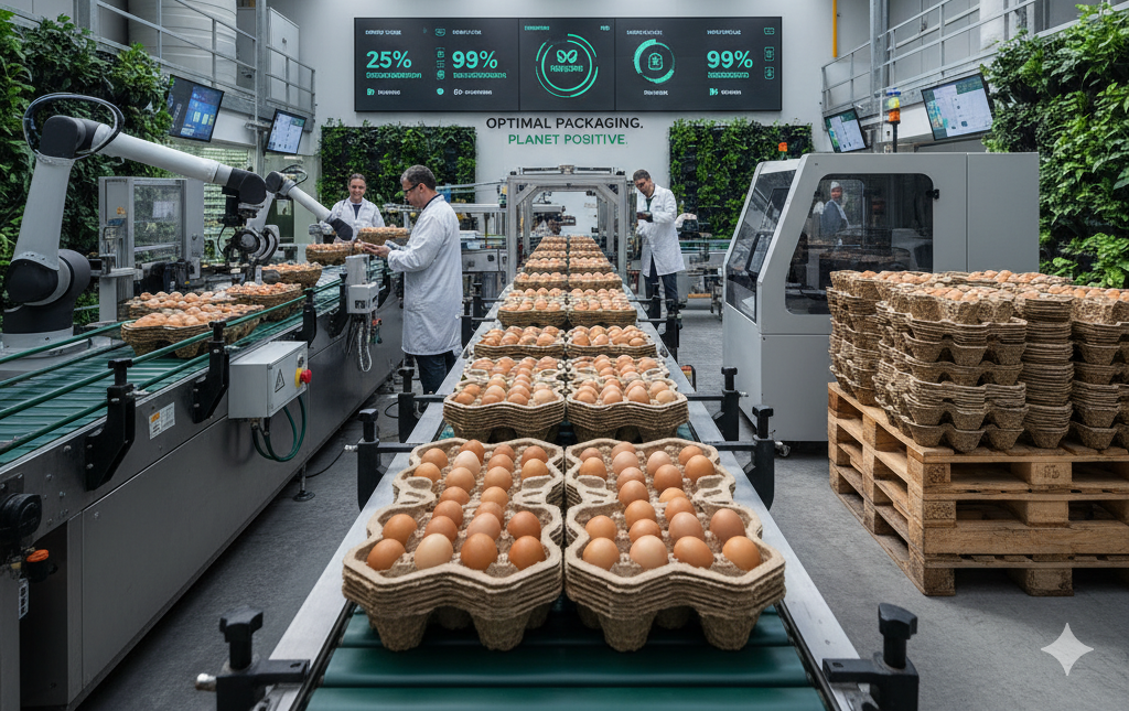 Maximizing Efficiency and Sustainability with Innovative Egg Containers