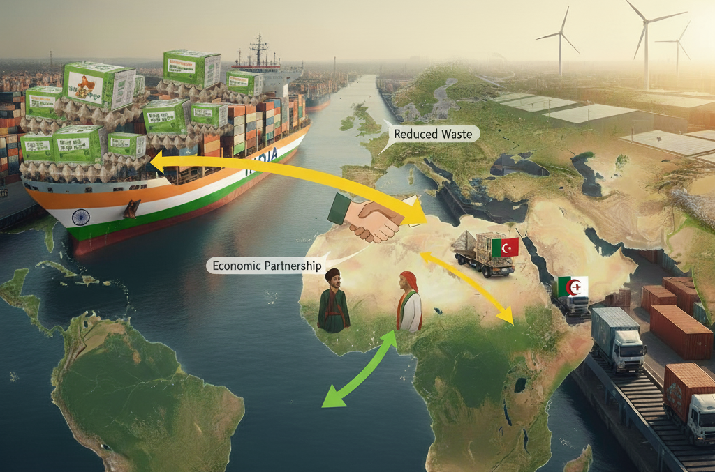 Expanding Sustainable Egg Packaging Solutions Across North Africa: India’s Role in Egypt, Morocco, and Algeria