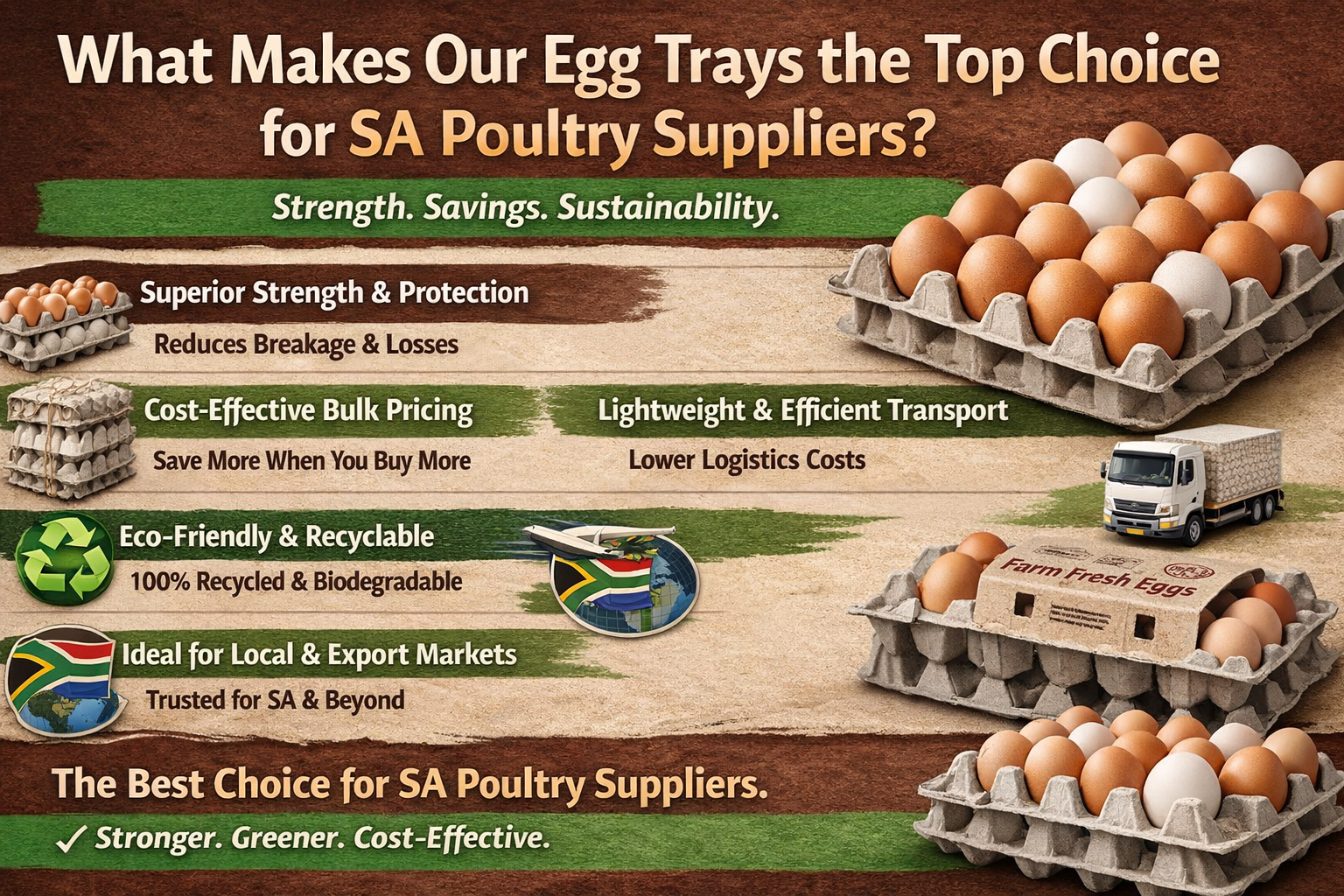 What Makes Our Egg Trays the Top Choice for SA Poultry Suppliers? - Veena Egg Tray