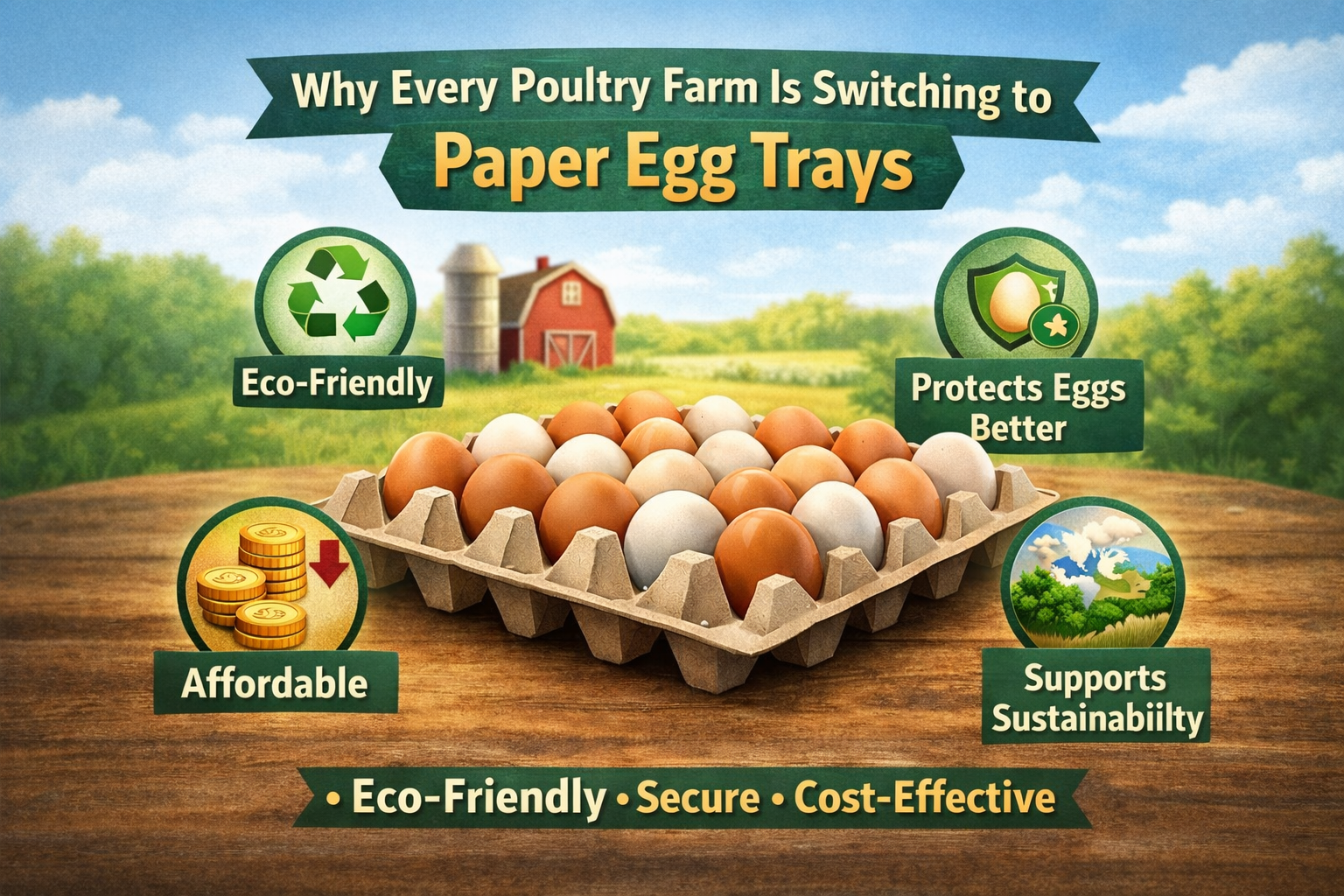 Why Every Poultry Farm Is Switching to Paper Egg Trays (The Real Reason)