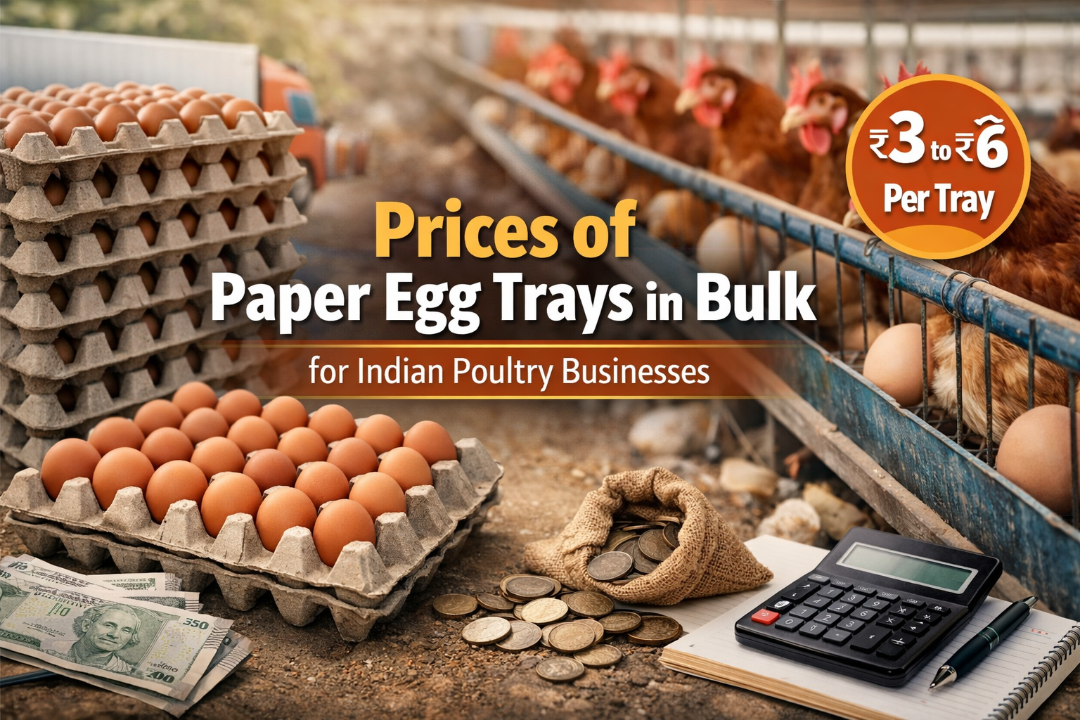 Prices of Paper Egg Trays in Bulk for Indian Poultry Businesses (2026 Guide)