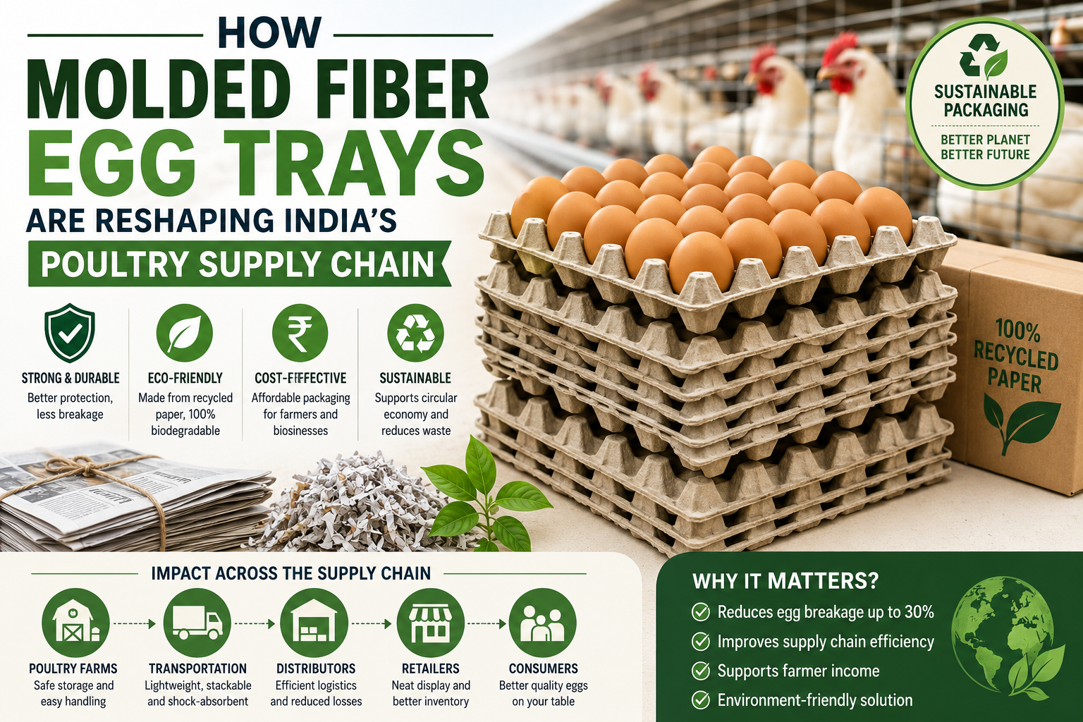 Egg Trays supplier in India