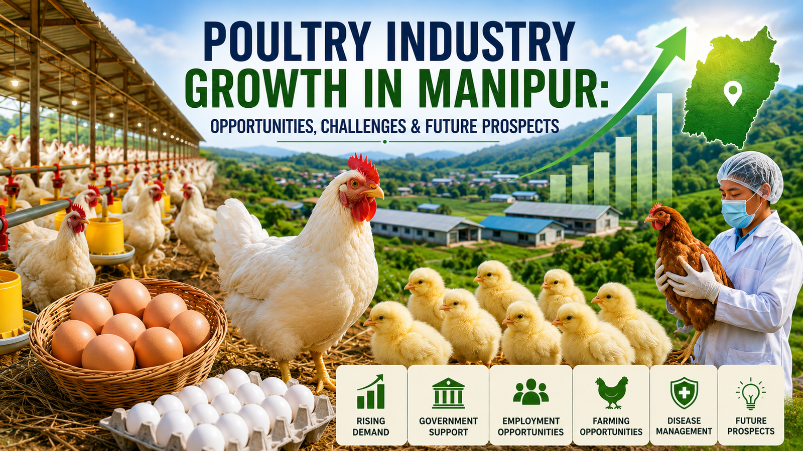 Poultry Industry Growth in Manipur: Opportunities, Challenges & Future Prospects Veena Egg Tray